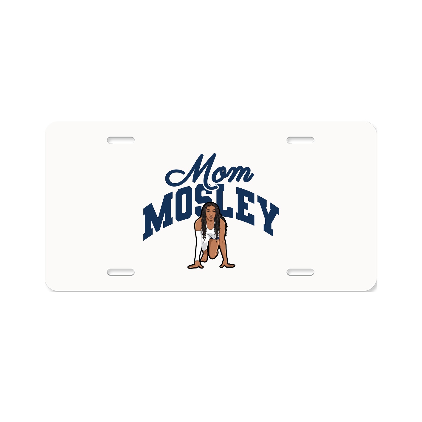 License Plate — Mothers Day Arch in Classic