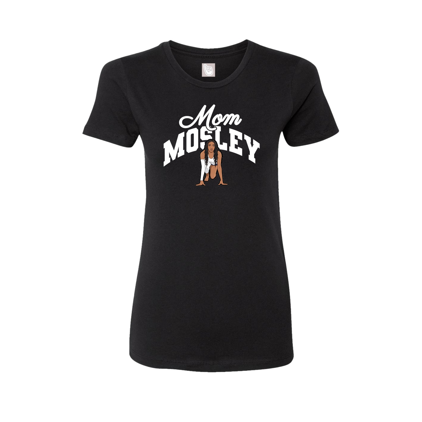 Womens Tee — Mothers Day Arch in Black