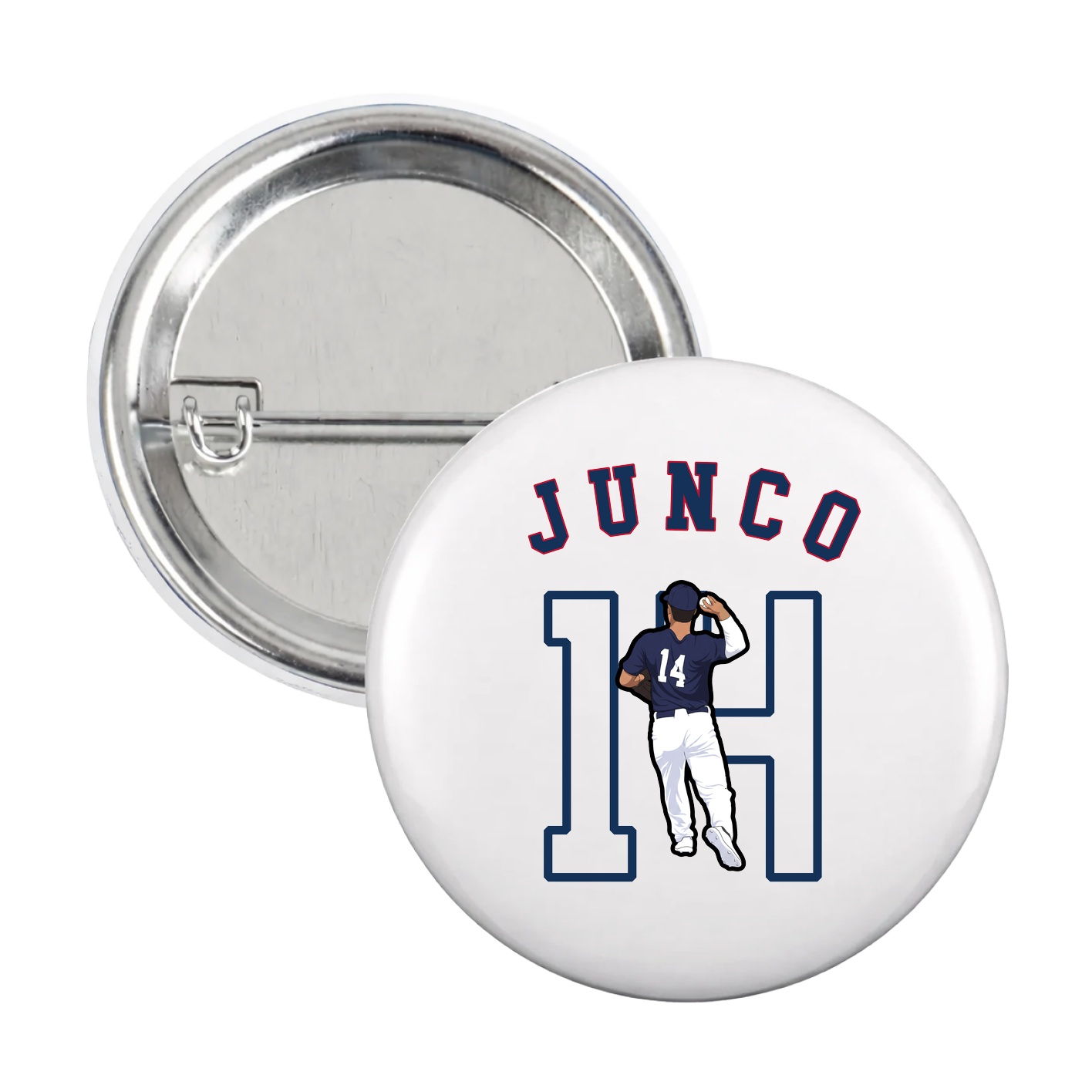 Game Day Button — Shirsey Arch in White