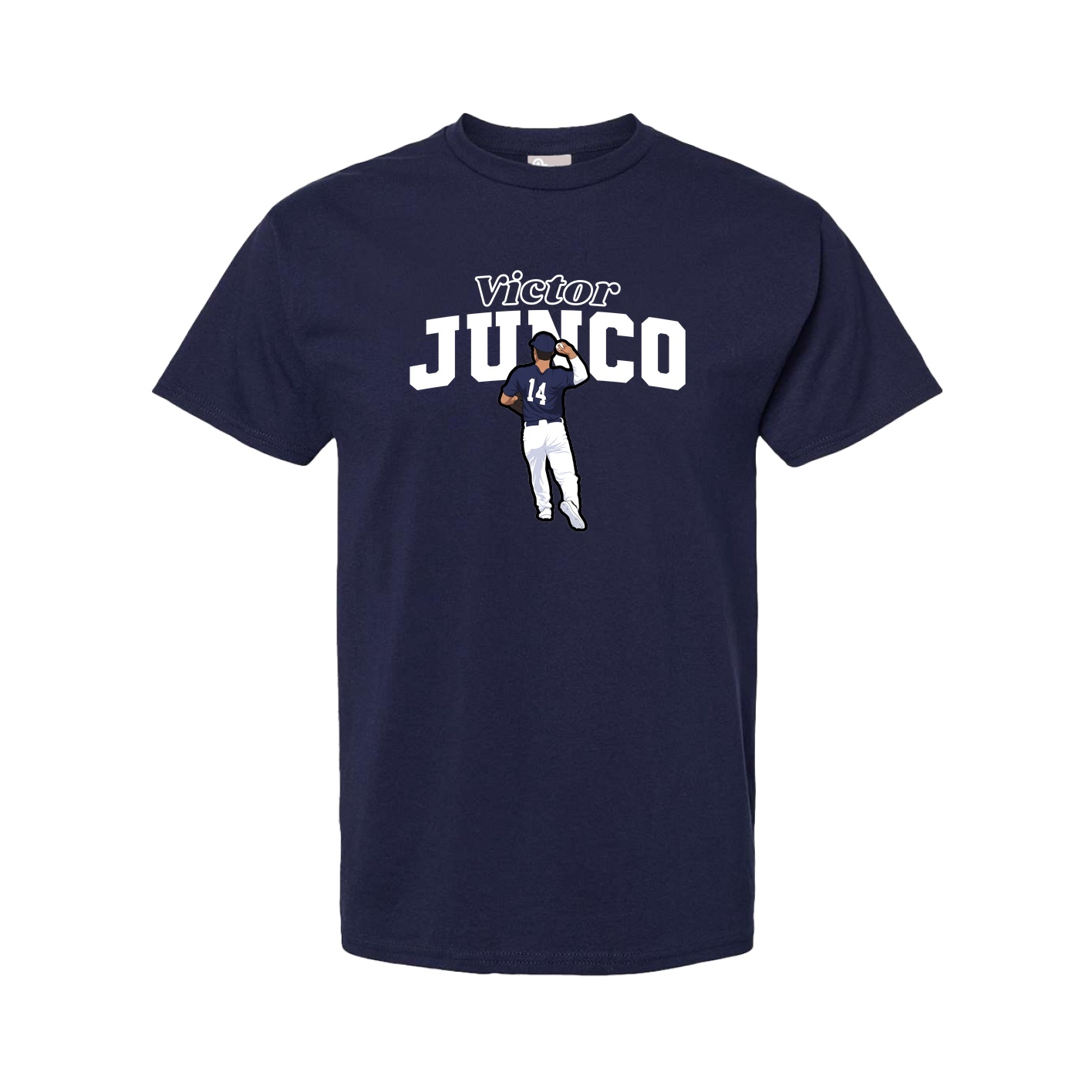 Tee — Name Arch in Navy