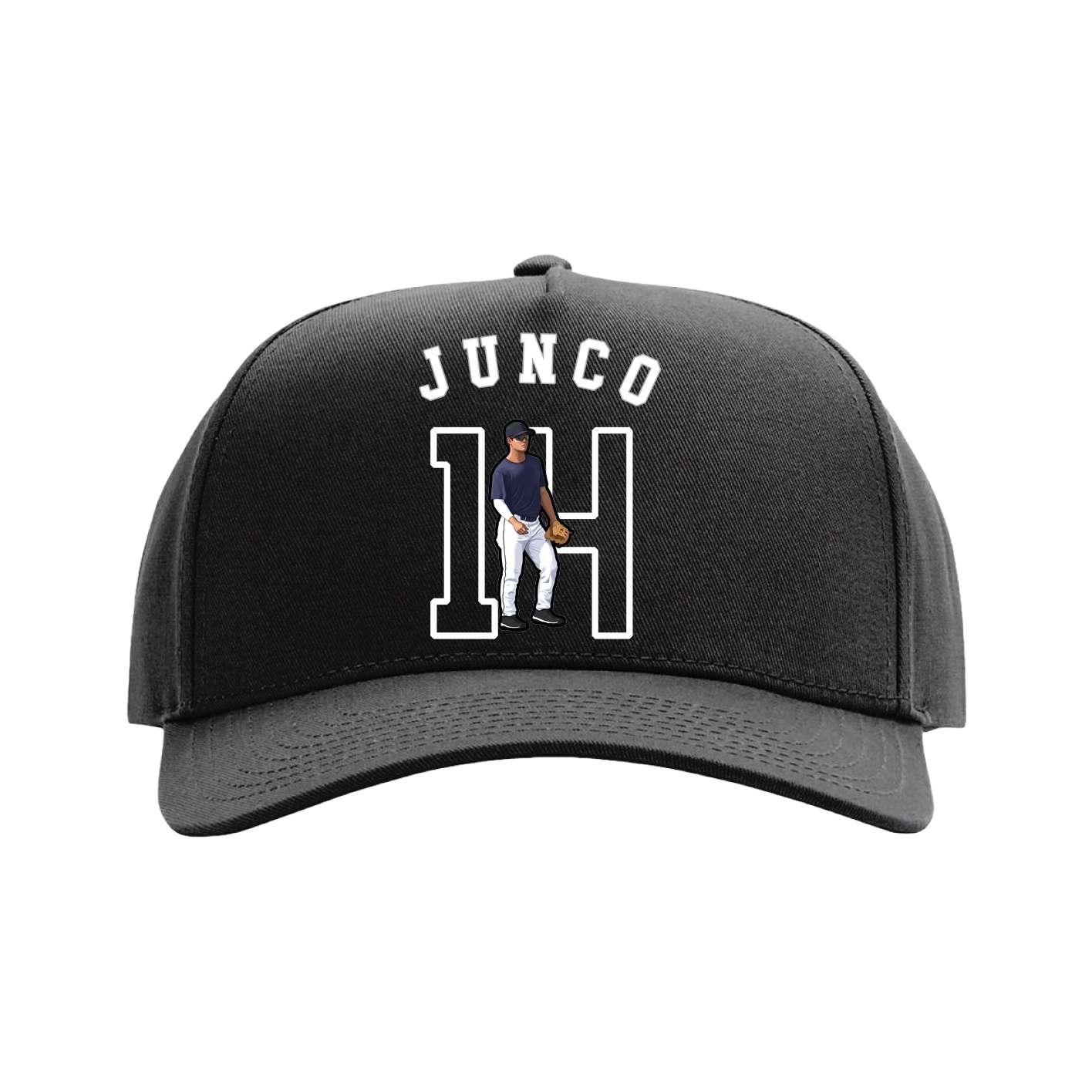 Full Fabric Five-Panel Champ Cap