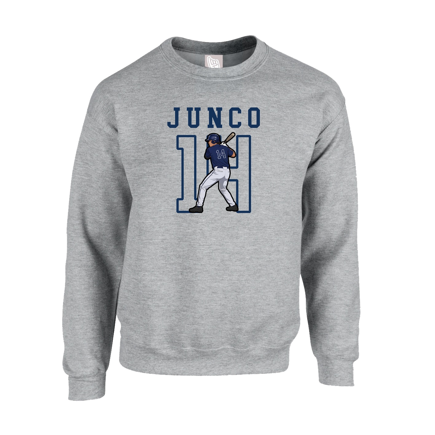 Fleece Crew — Shirsey in Grey