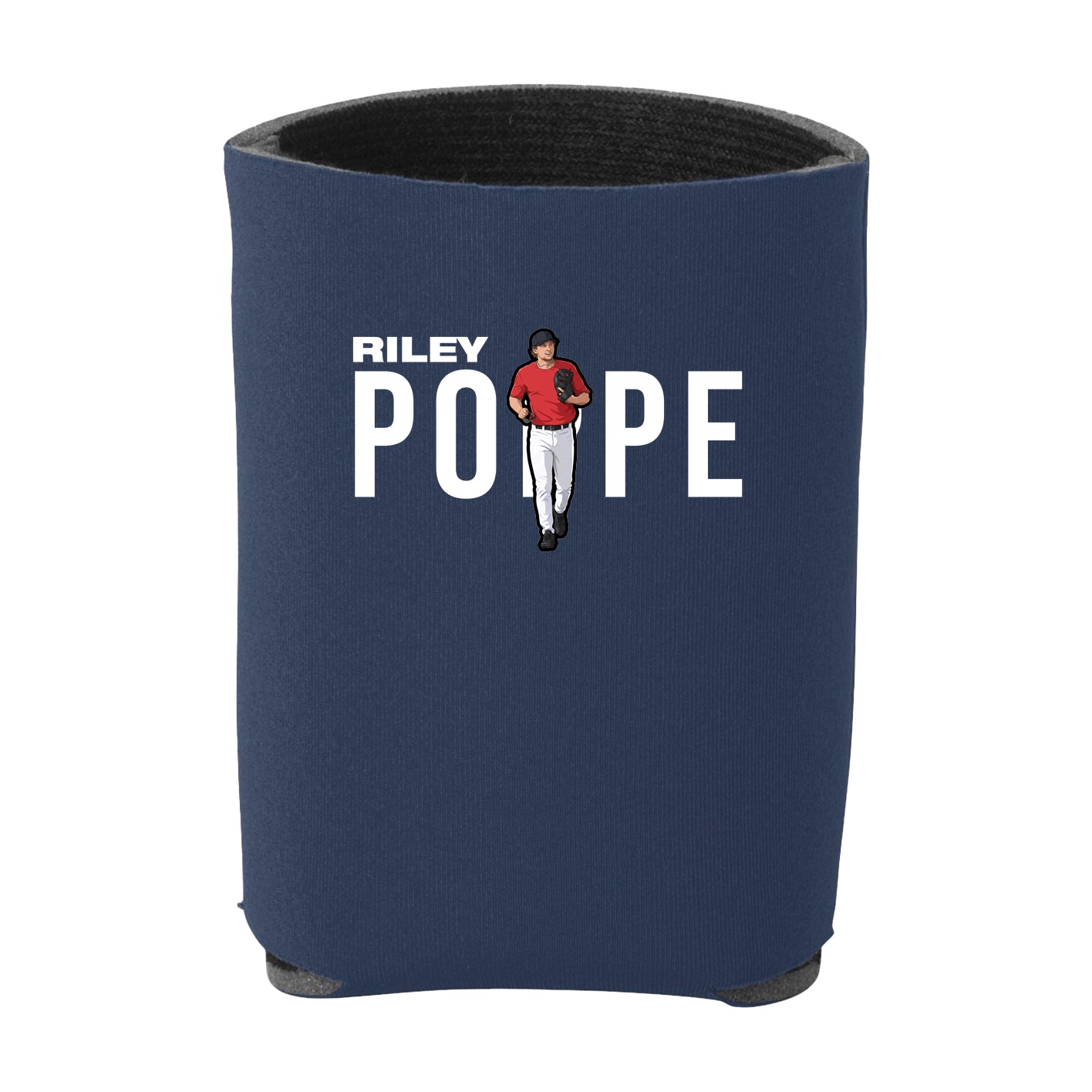 Can Holder — Player Name in Navy