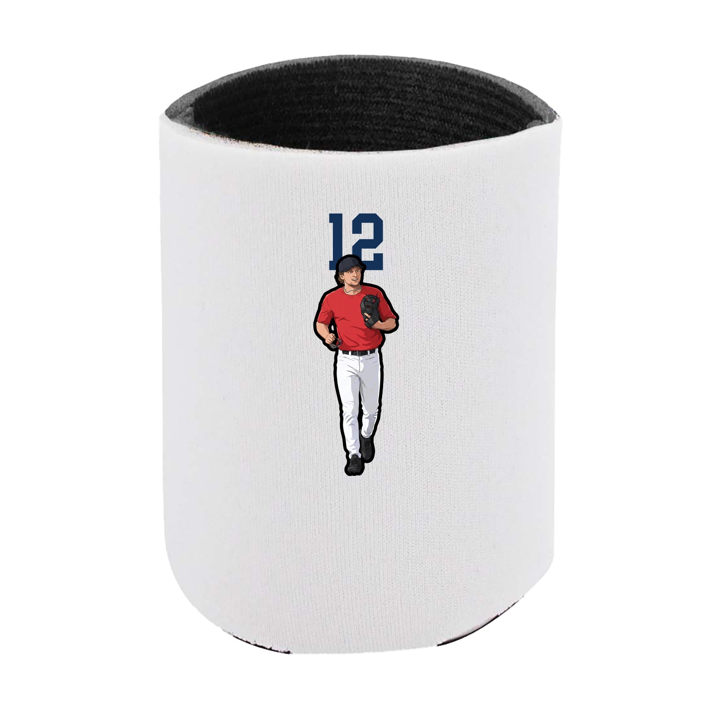 Can Holder — Number Top in White