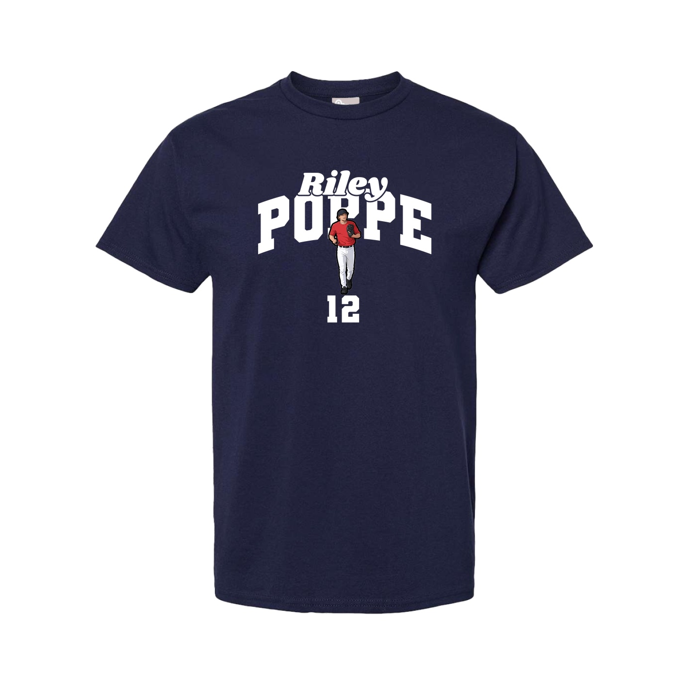 Youth Tee — Signature Arch in Navy