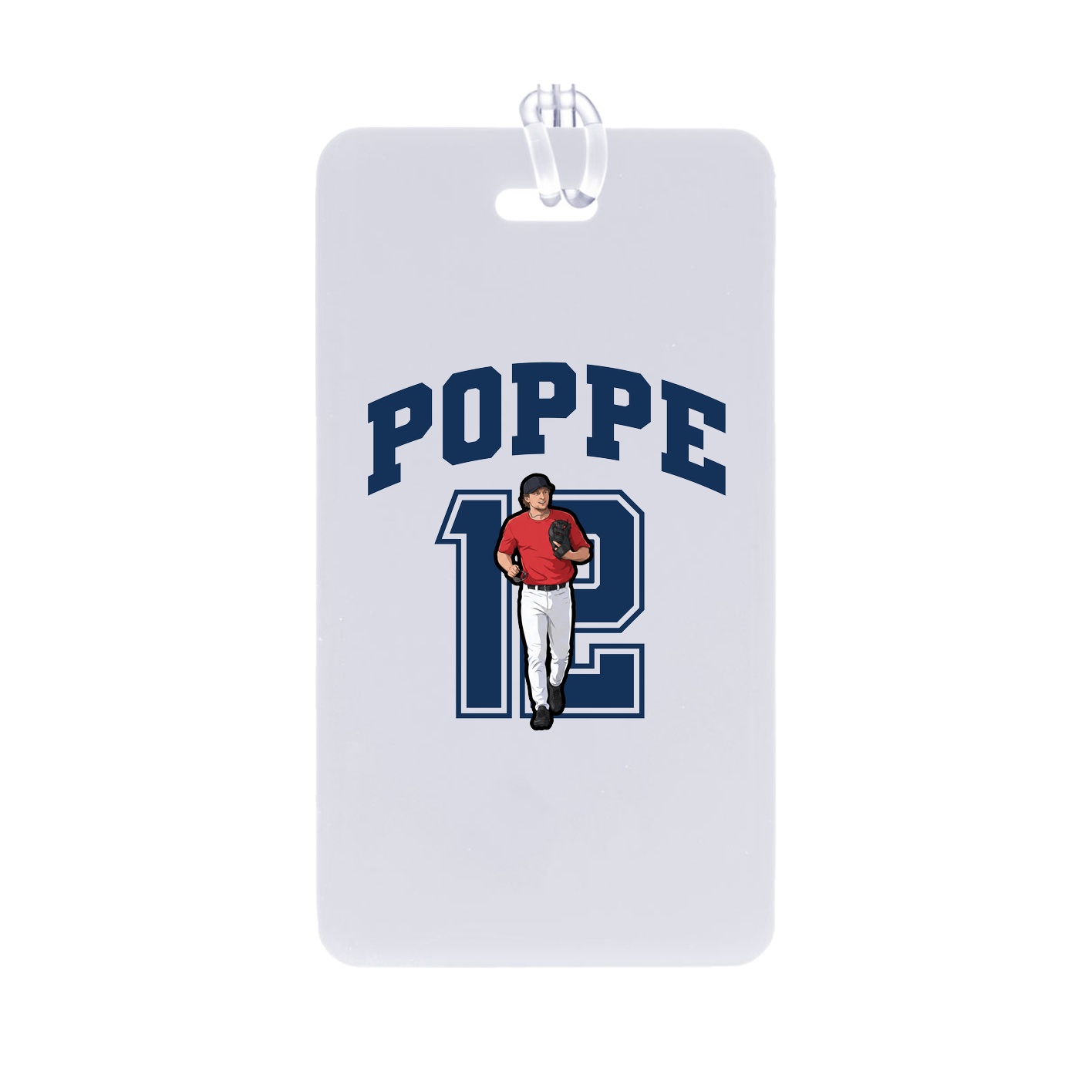 Bag Tag — Number in Classic