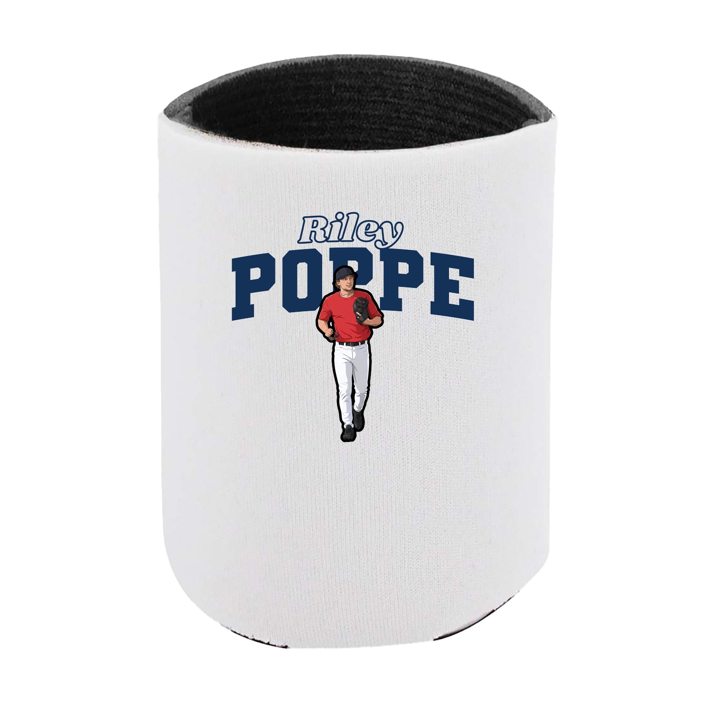 Can Holder — Name Arch in White