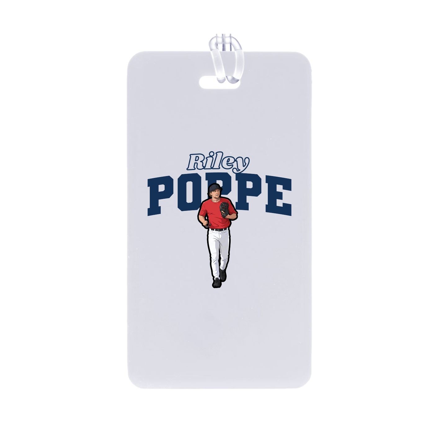 Bag Tag — Name Arch in Classic