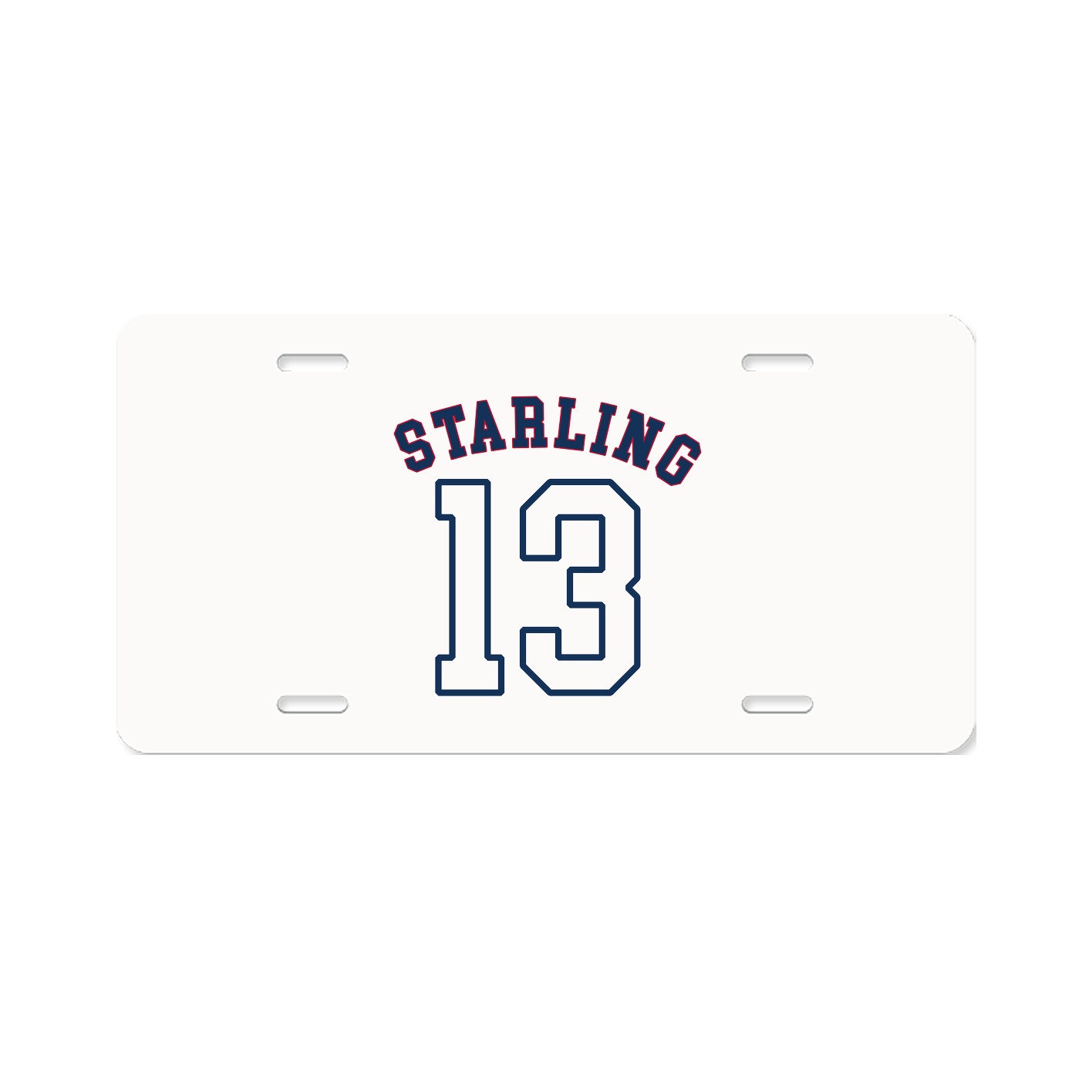 License Plate — Shirsey Arch in Classic