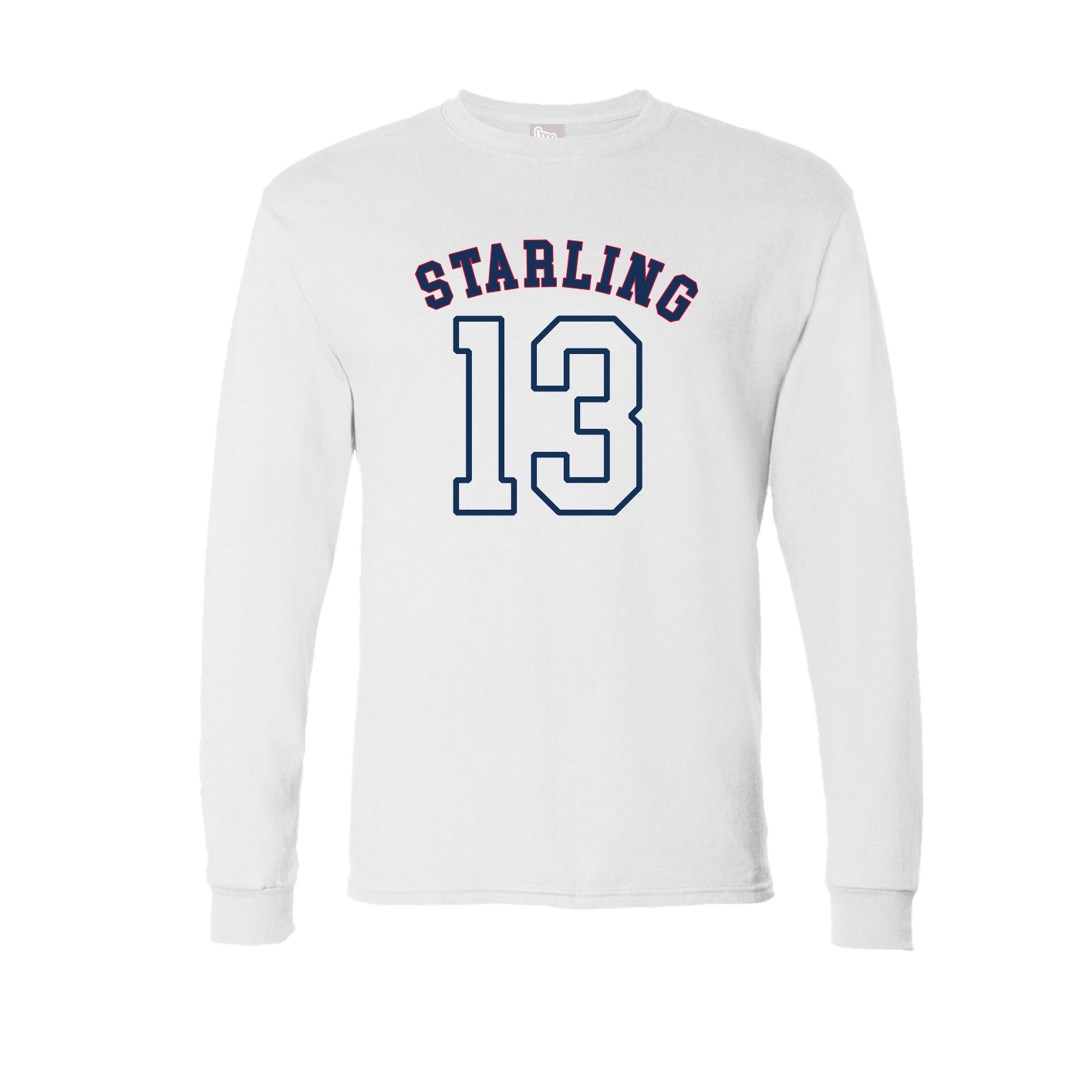 Long Sleeve Tee — Shirsey Arch in White