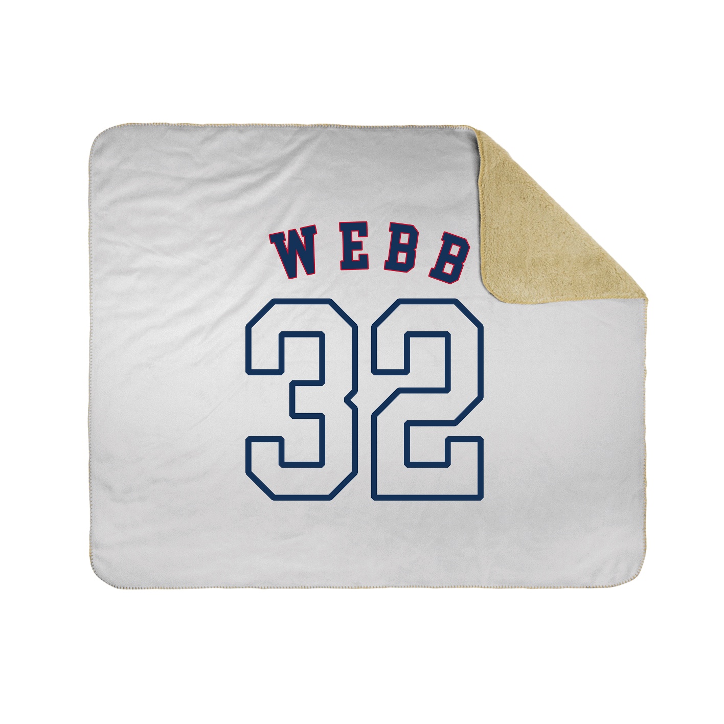 Throw Blanket — Shirsey Arch in White