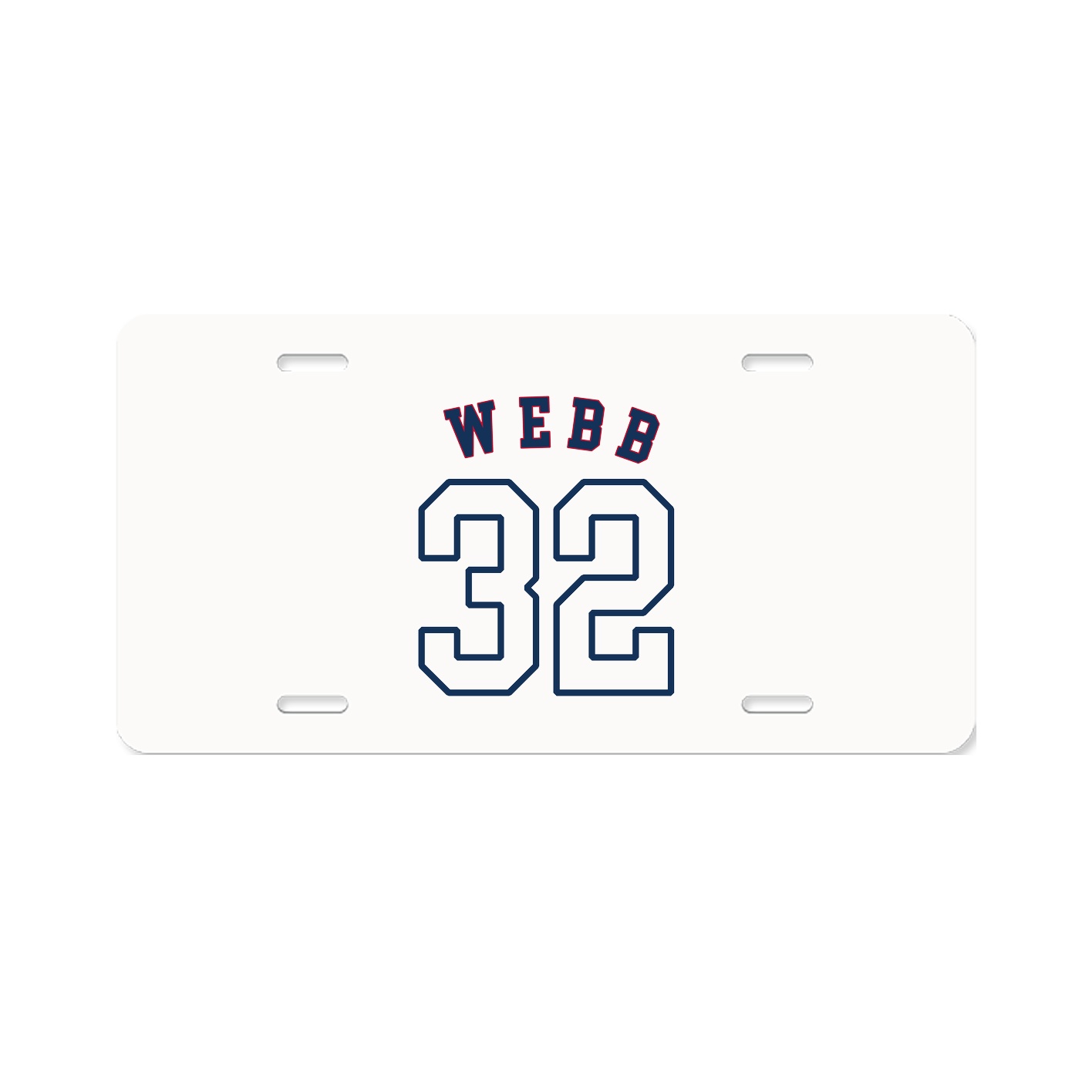 License Plate — Shirsey Arch in Classic