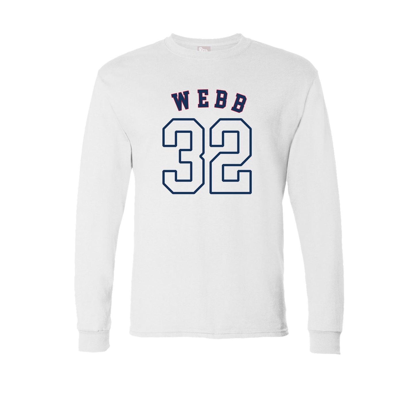 Long Sleeve Tee — Shirsey Arch in White