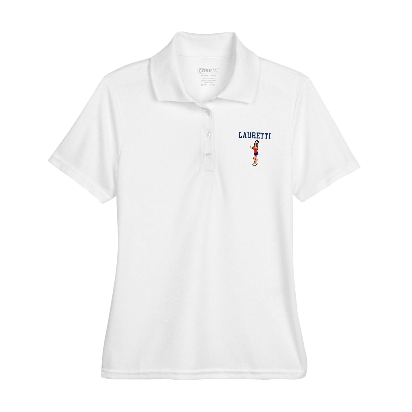 Womens Performance Polo — Shirsey in White