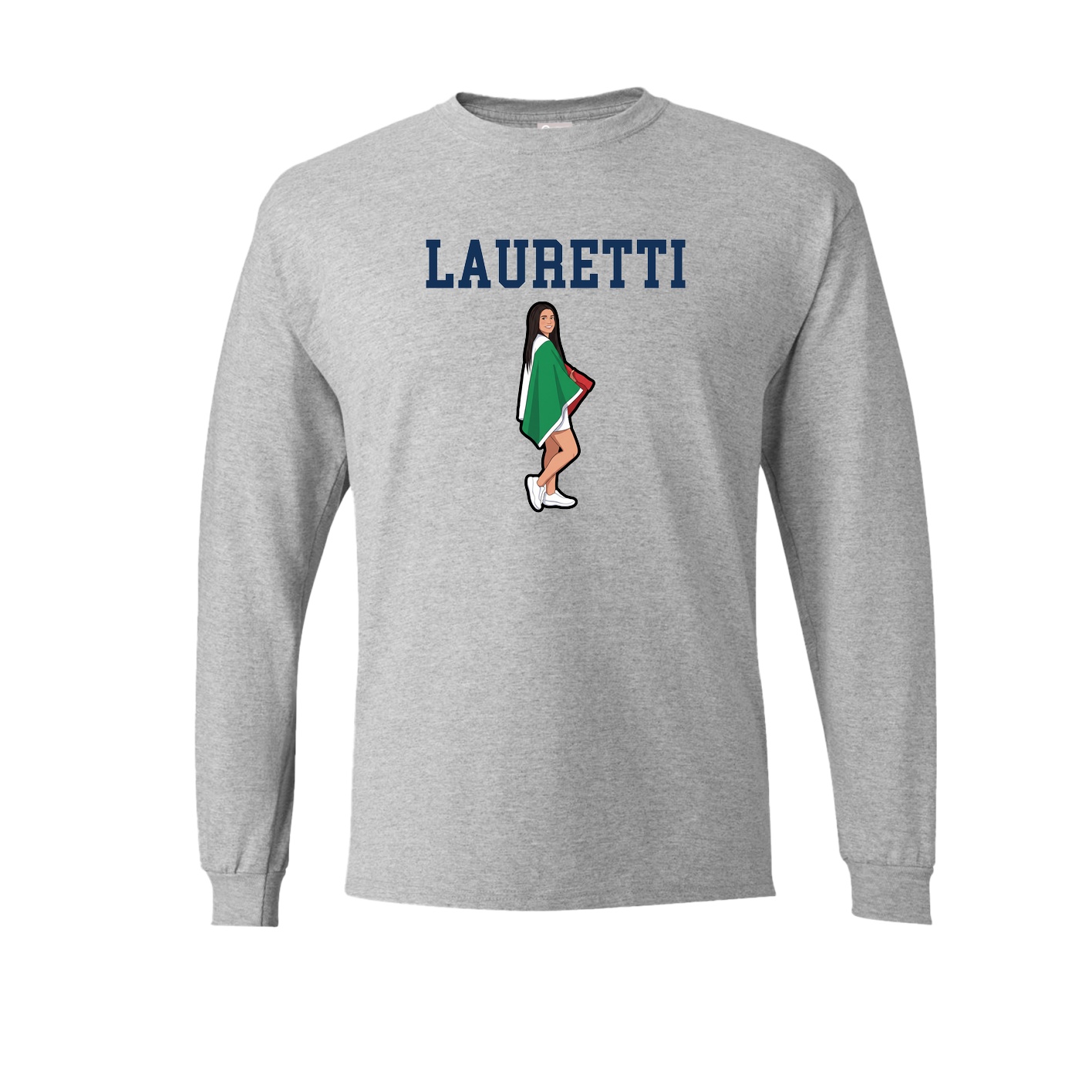 Long Sleeve Tee — Shirsey in Grey