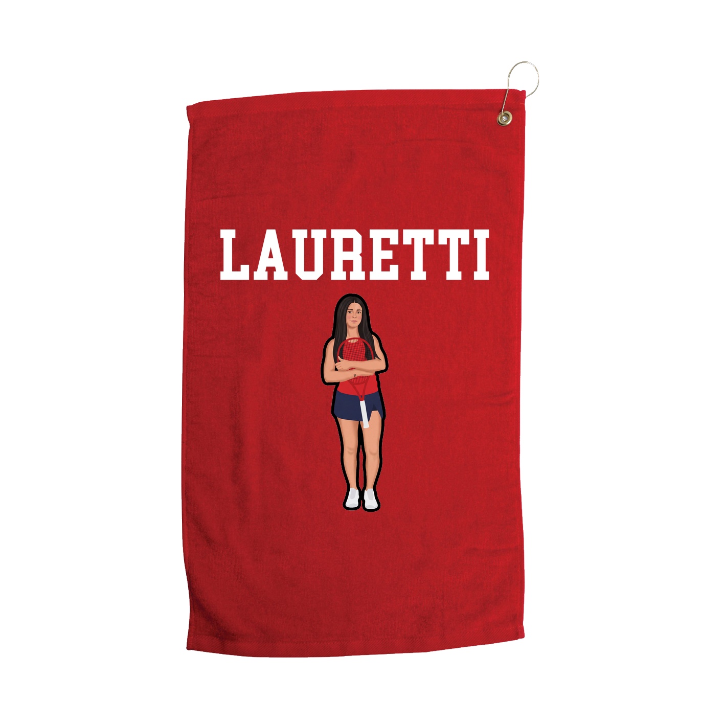 Golf Towel — Shirsey in Red