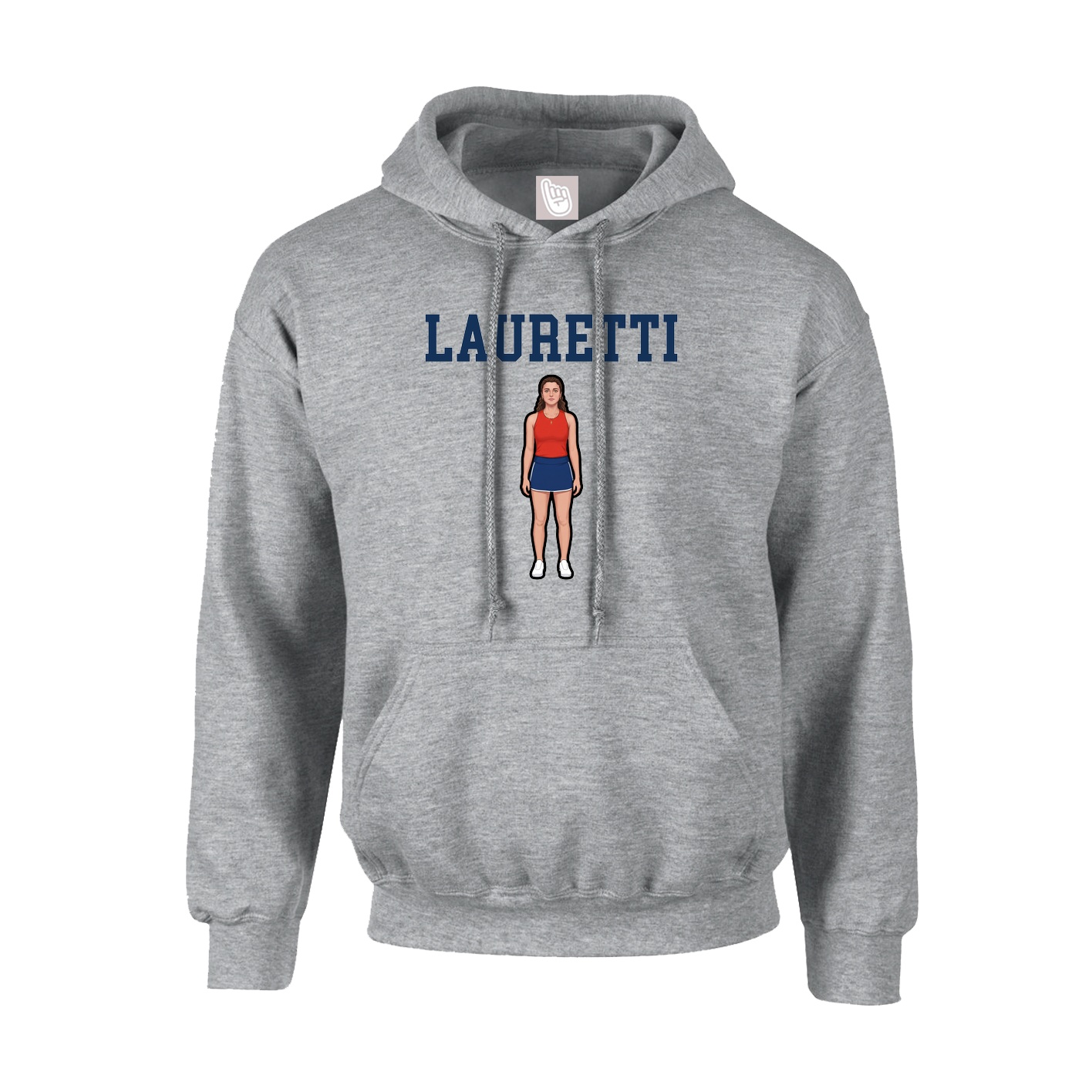 Hoodie — Shirsey in Grey