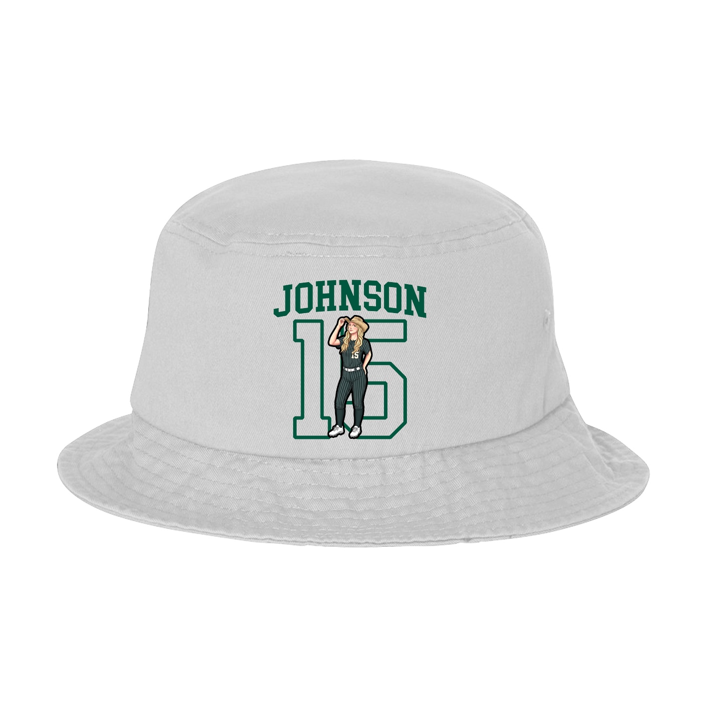 Bucket Cap — Shirsey in White