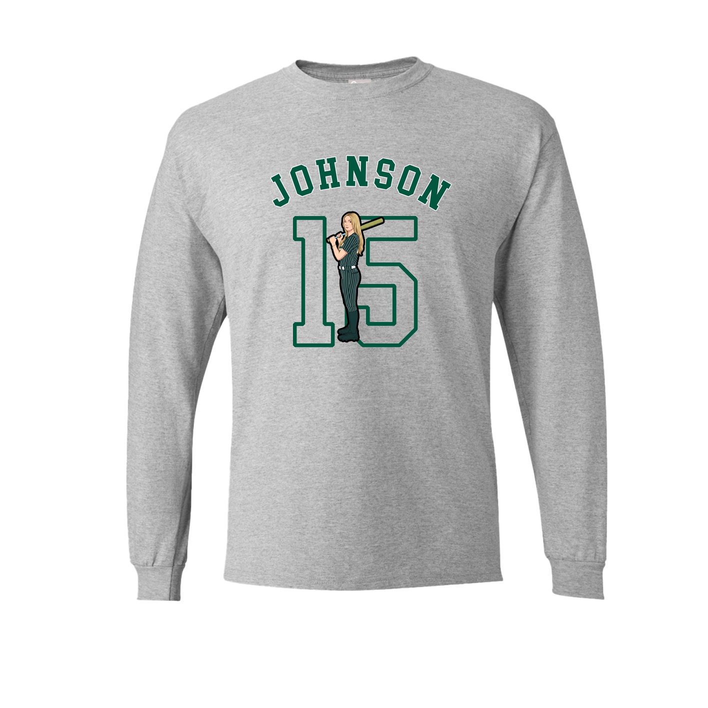 Long Sleeve Tee — Shirsey Arch in Grey