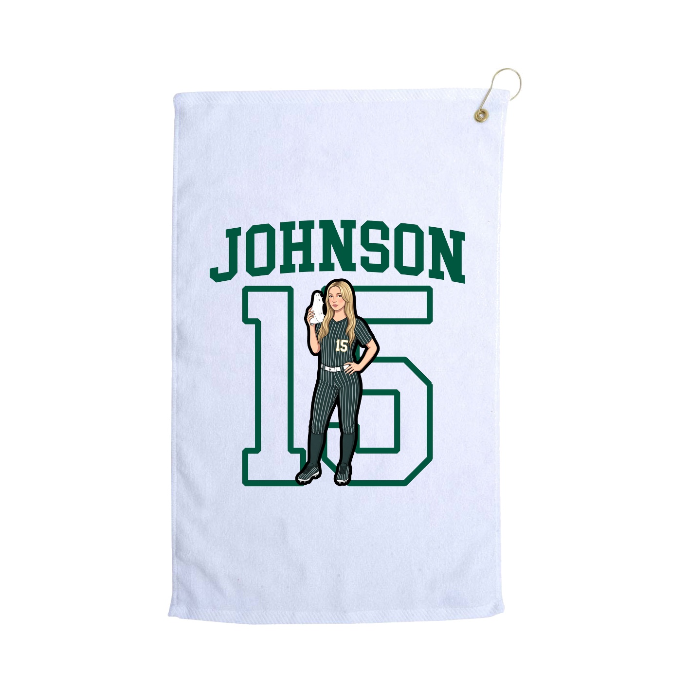 Terry Velour Golf Towel