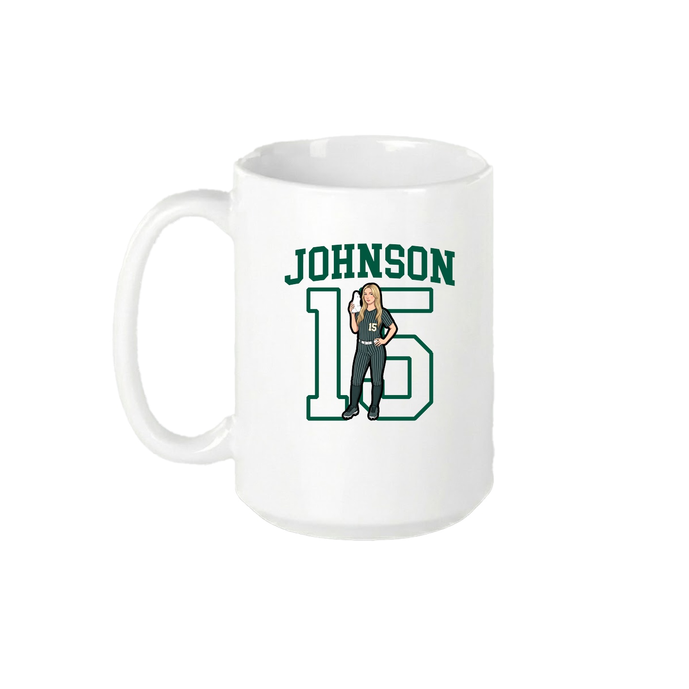 15oz Coffee Mug — Shirsey in White