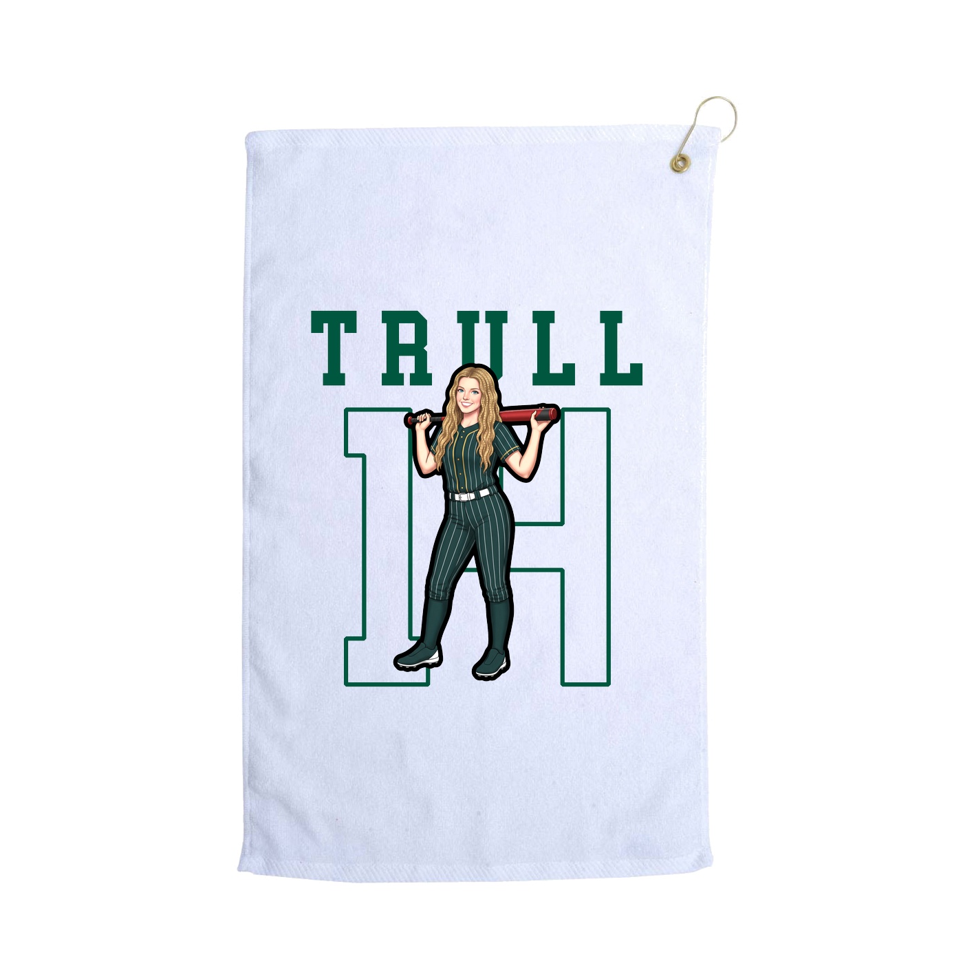 Golf Towel — Shirsey in White