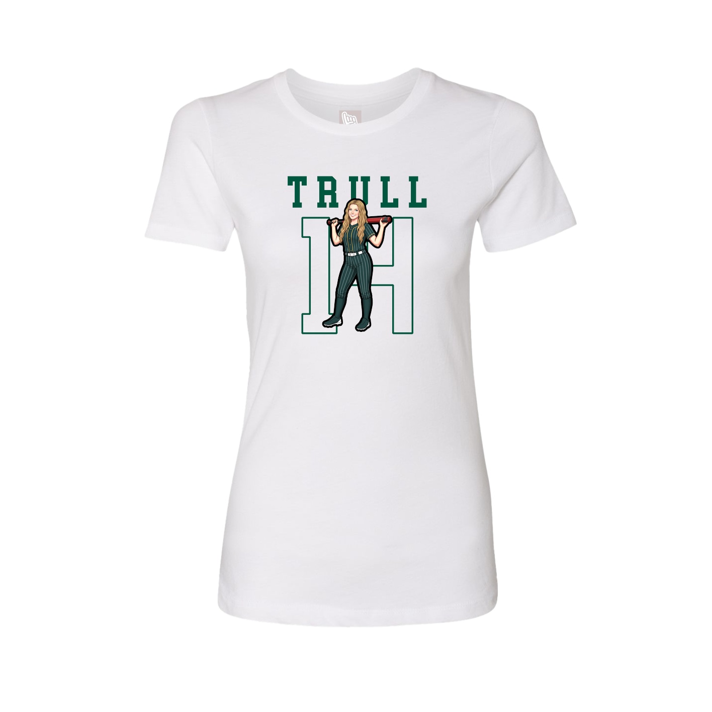 Fitted Women's Tee — Shirsey in White