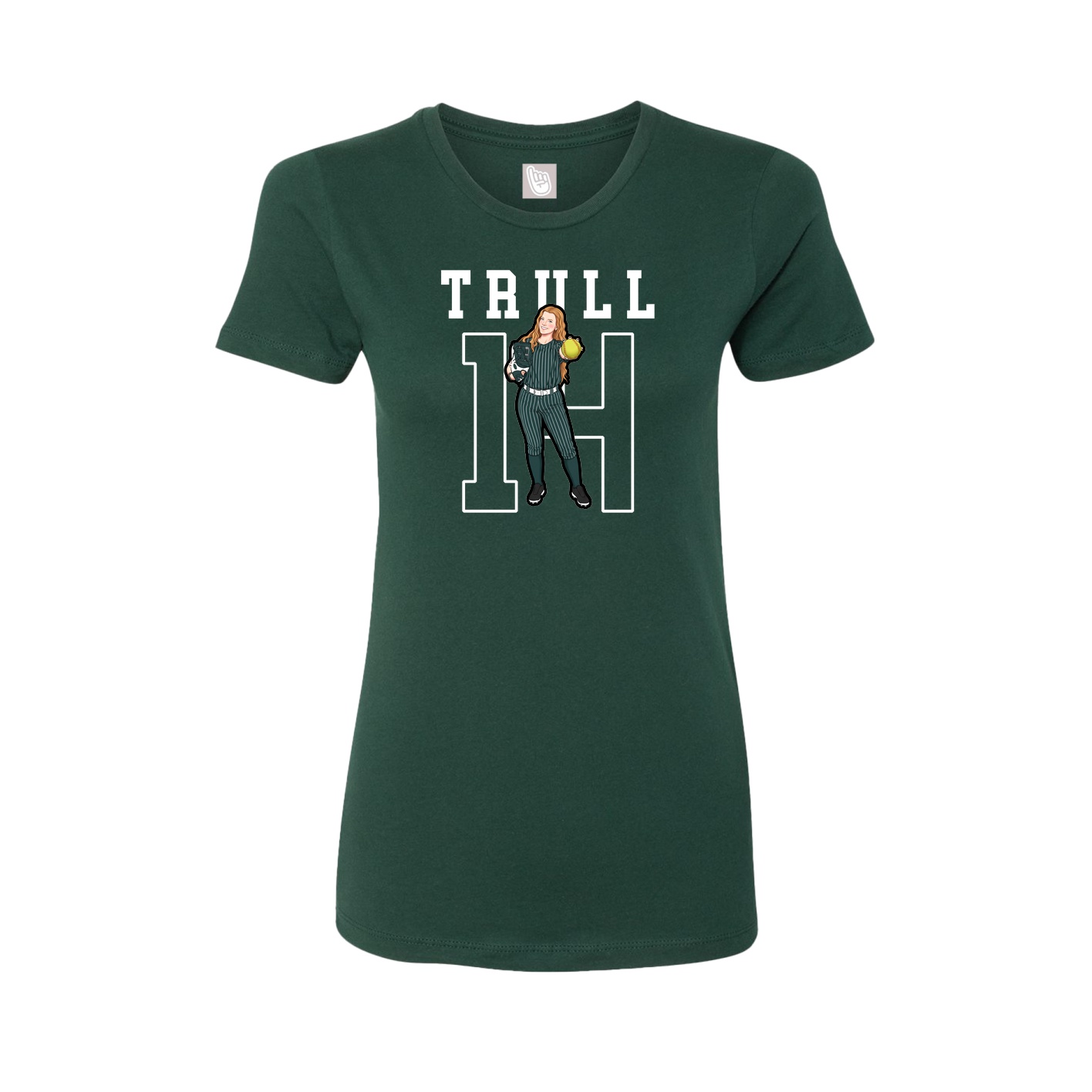 Fitted Women's Tee — Shirsey in Green