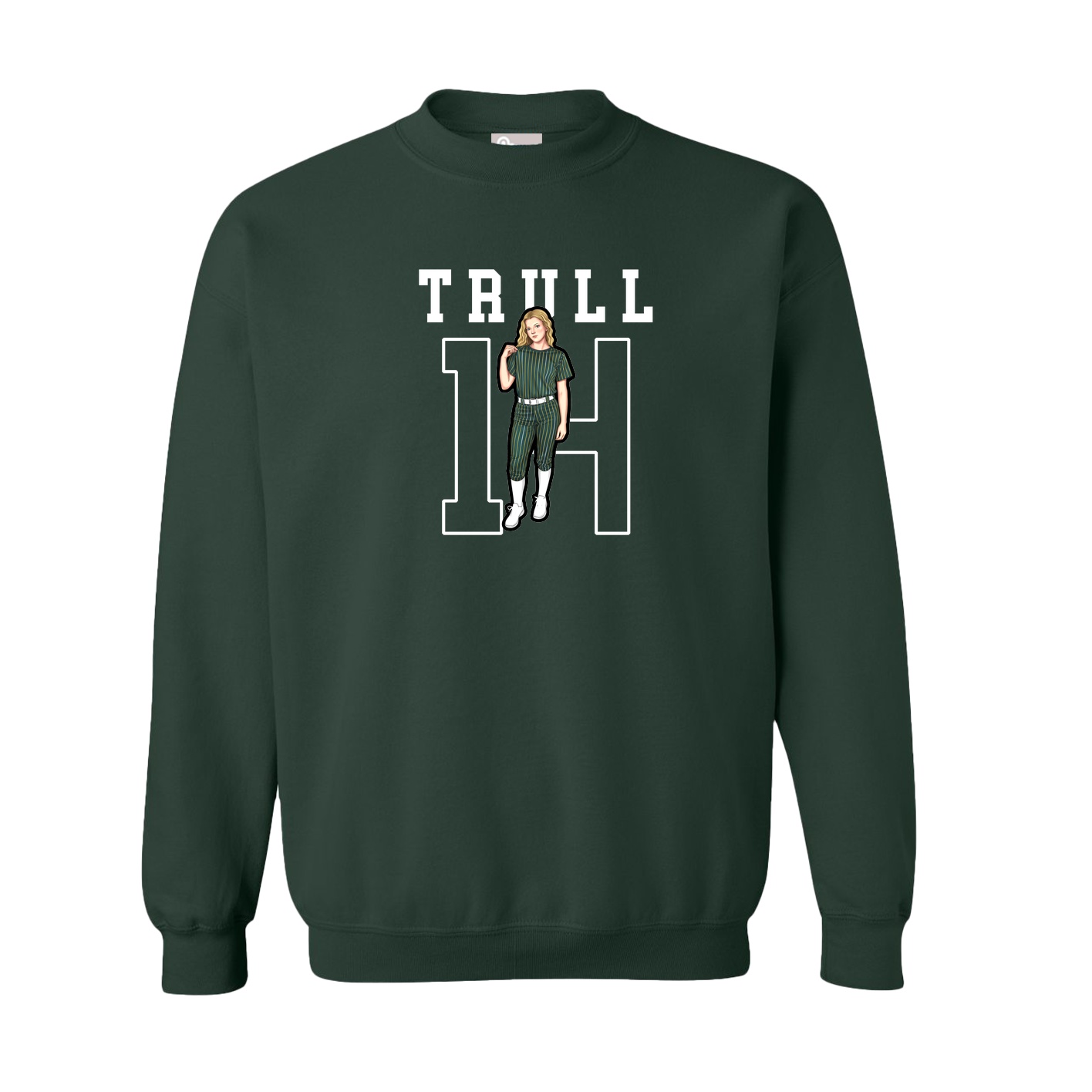 Fleece Crew — Shirsey in Green