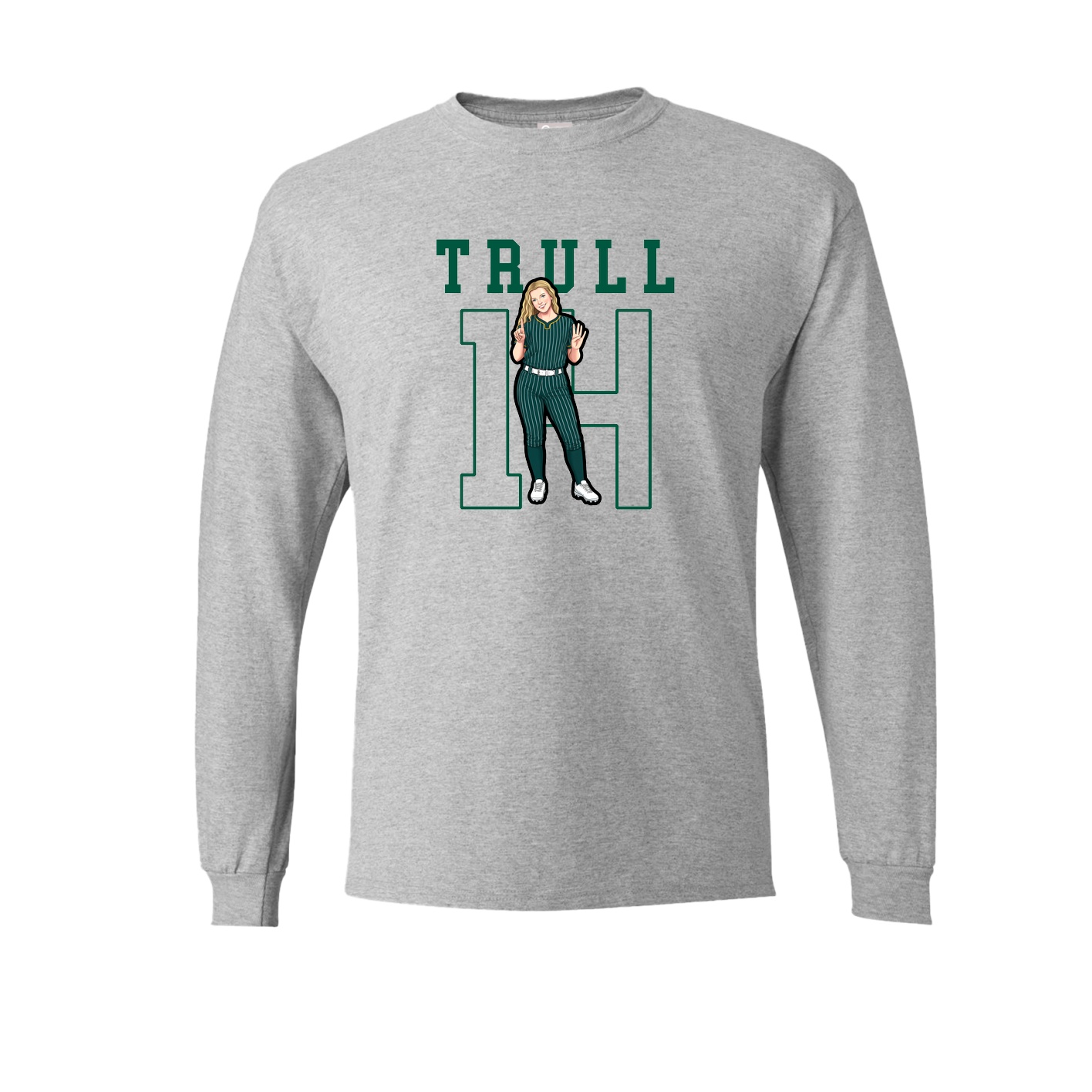 Long Sleeve Tee — Shirsey in Grey