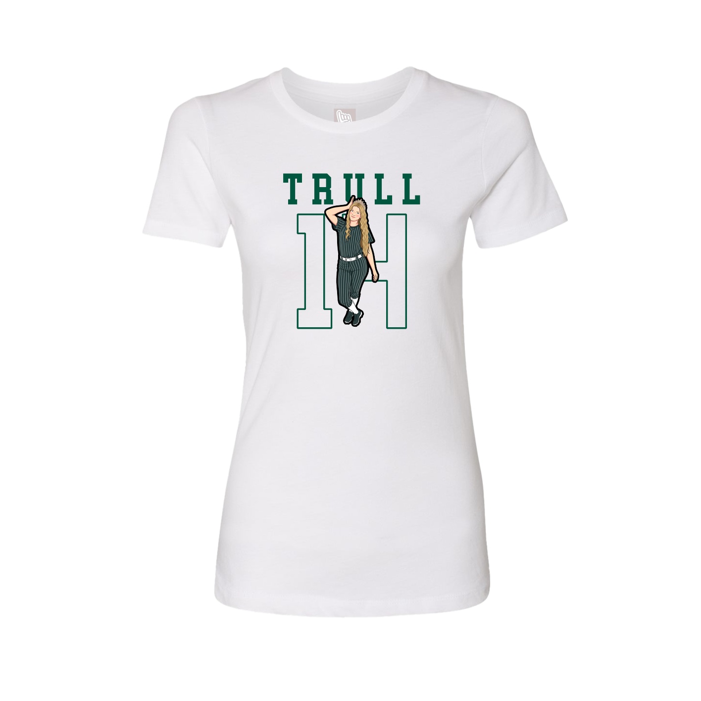 Fitted Women's Tee — Shirsey in White
