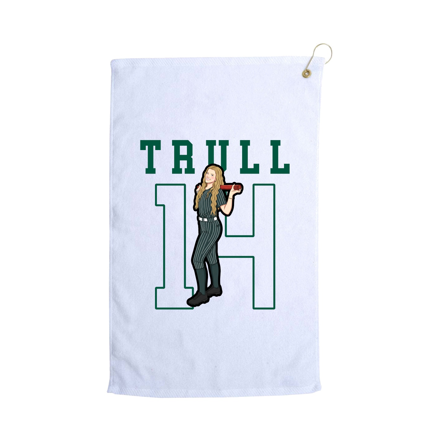 Golf Towel — Shirsey in White
