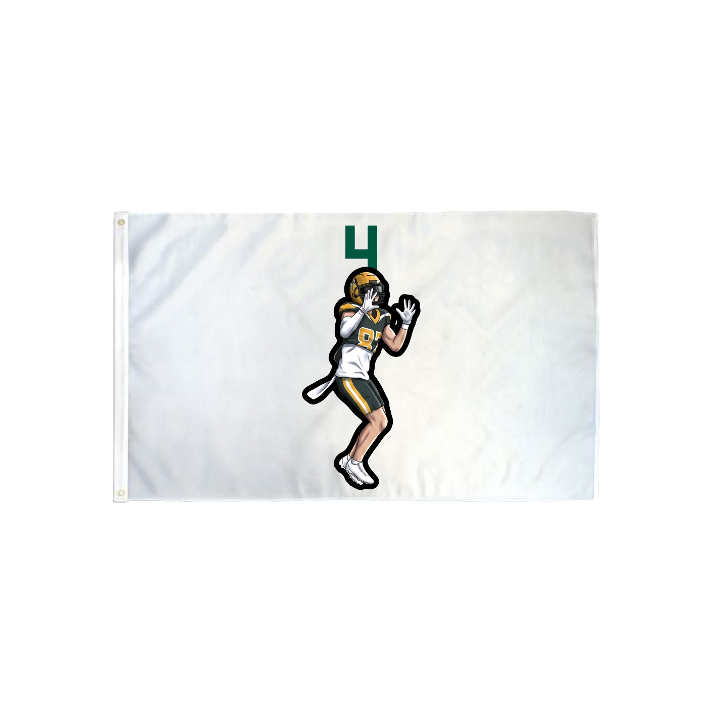 3x5 Flag — Number Top in Classic