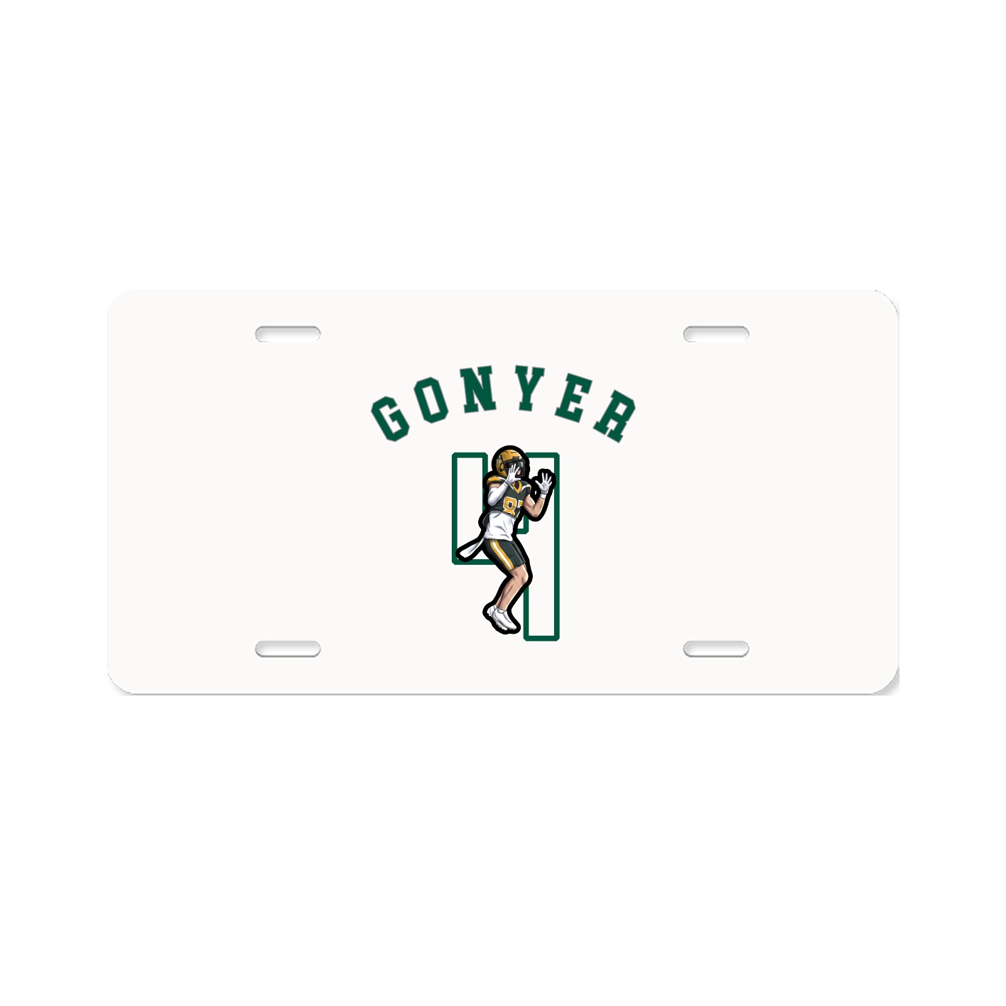 License Plate — Shirsey Arch in Classic
