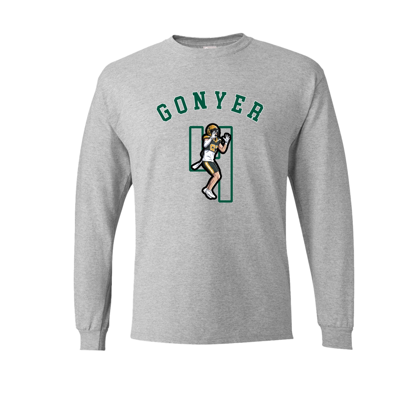 Long Sleeve Tee — Shirsey Arch in Grey