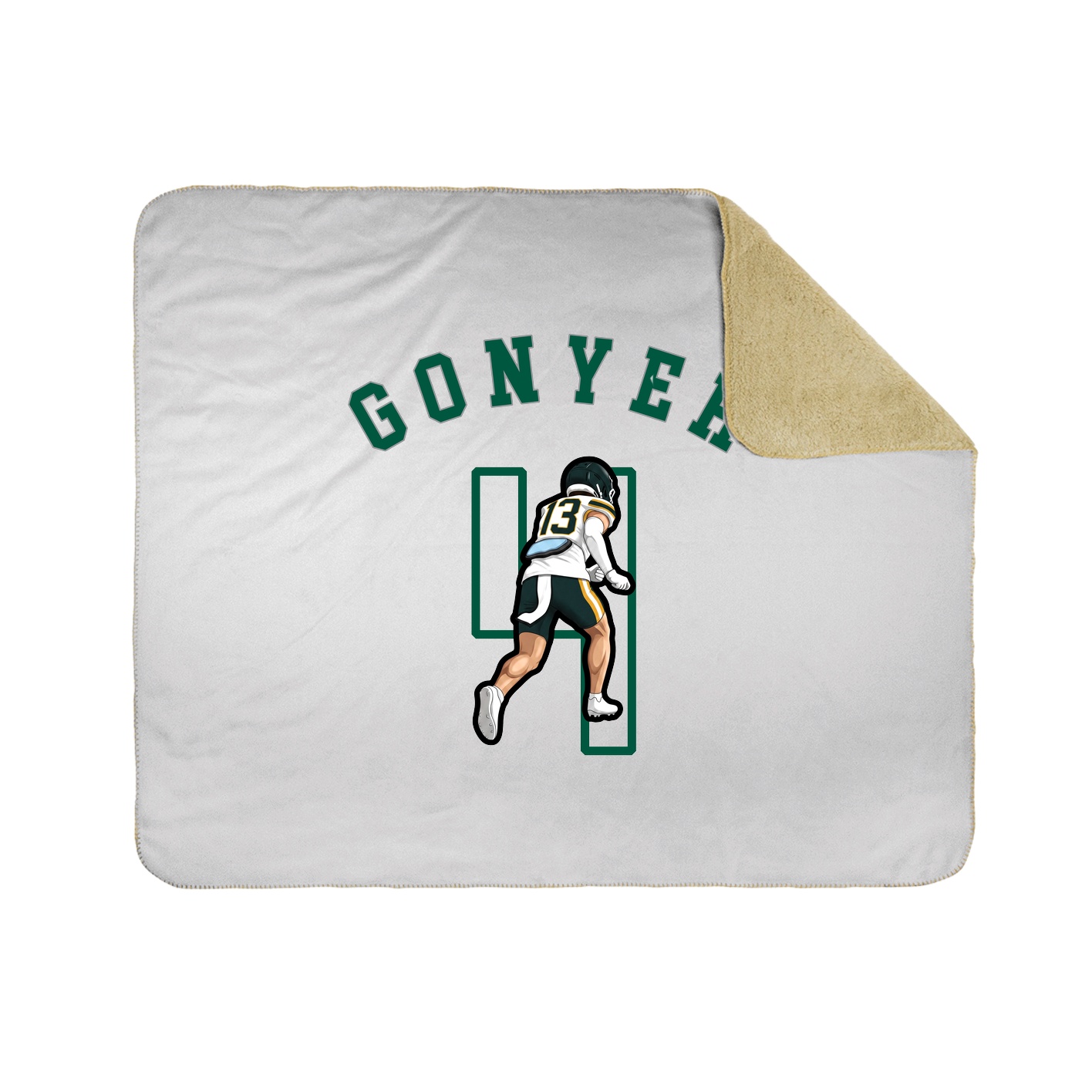 Throw Blanket — Shirsey Arch in White