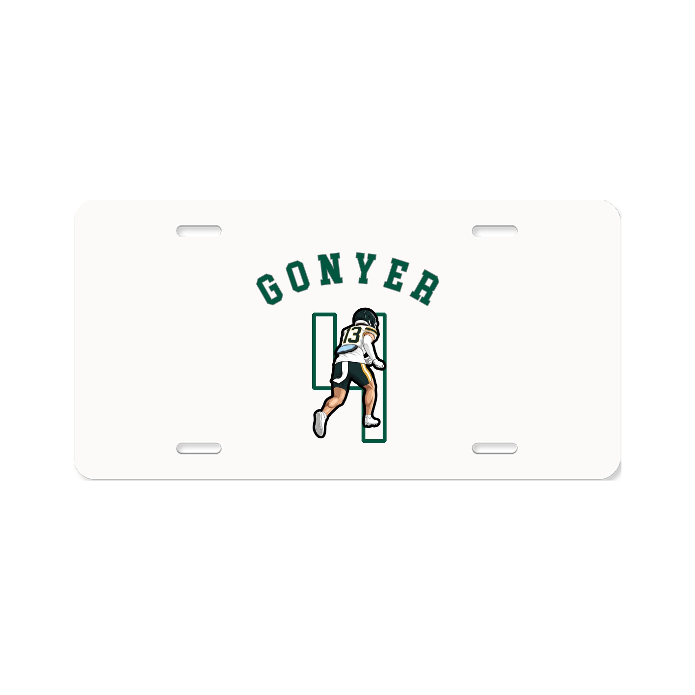 License Plate — Shirsey Arch in Classic