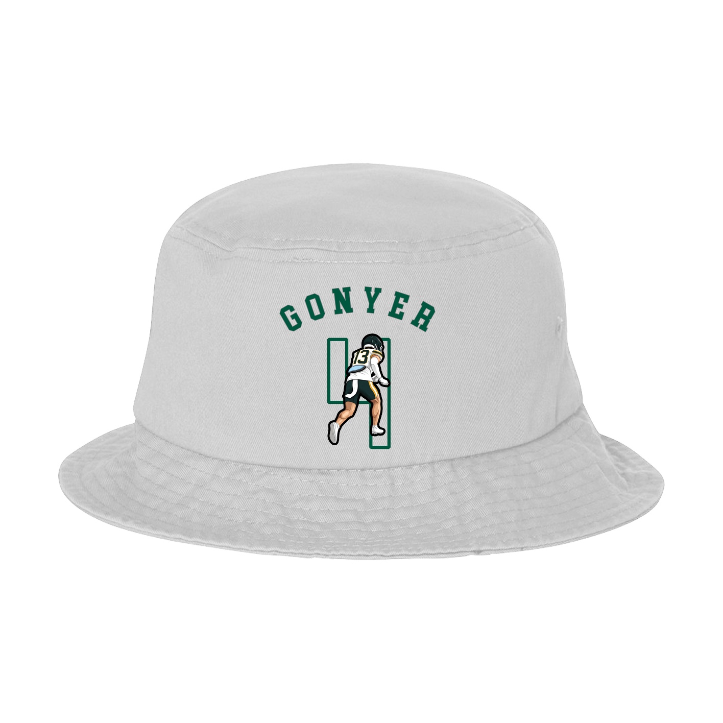 Bucket Cap — Shirsey Arch in White