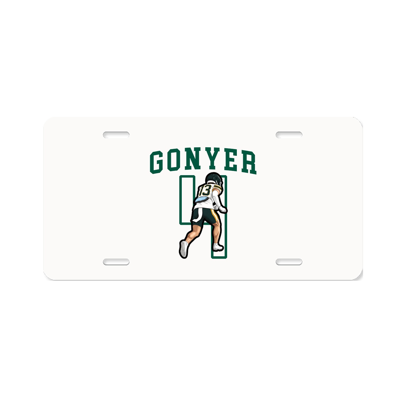 License Plate — Shirsey in Classic