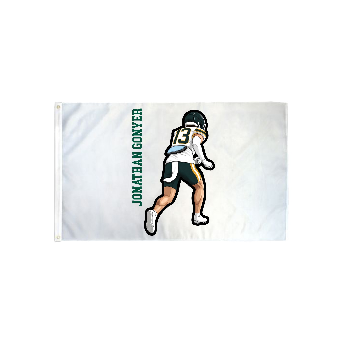 3x5 Flag — Name Vertical in Classic