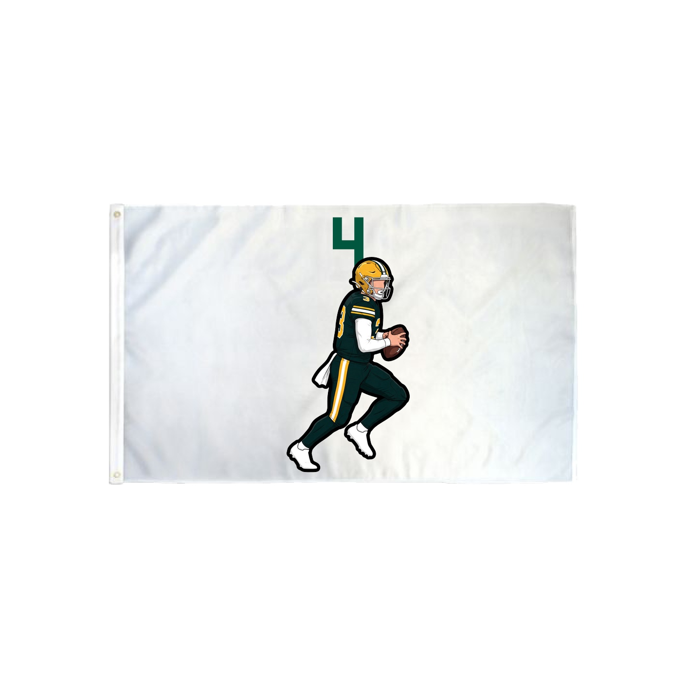3x5 Flag — Number Top in Classic