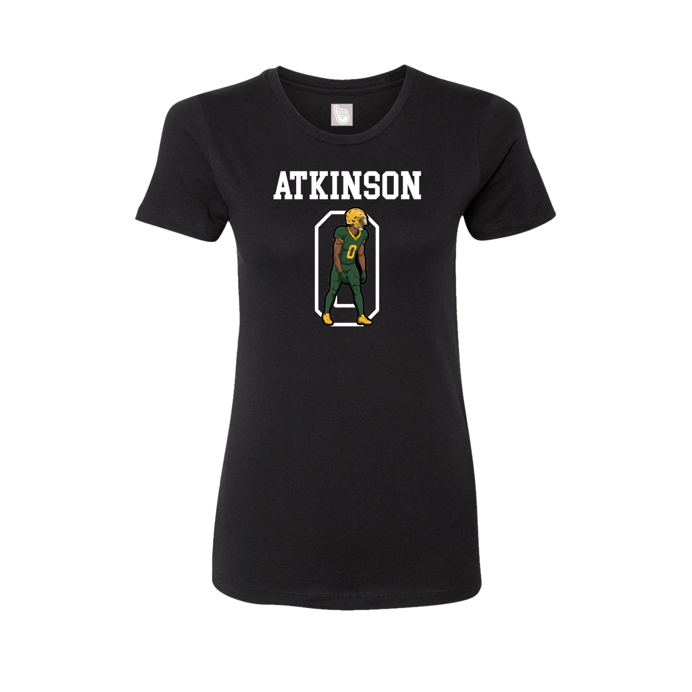Fitted Women's Tee — Shirsey in Black