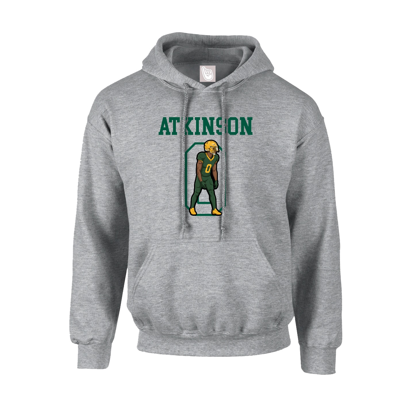 Hoodie — Shirsey in Grey