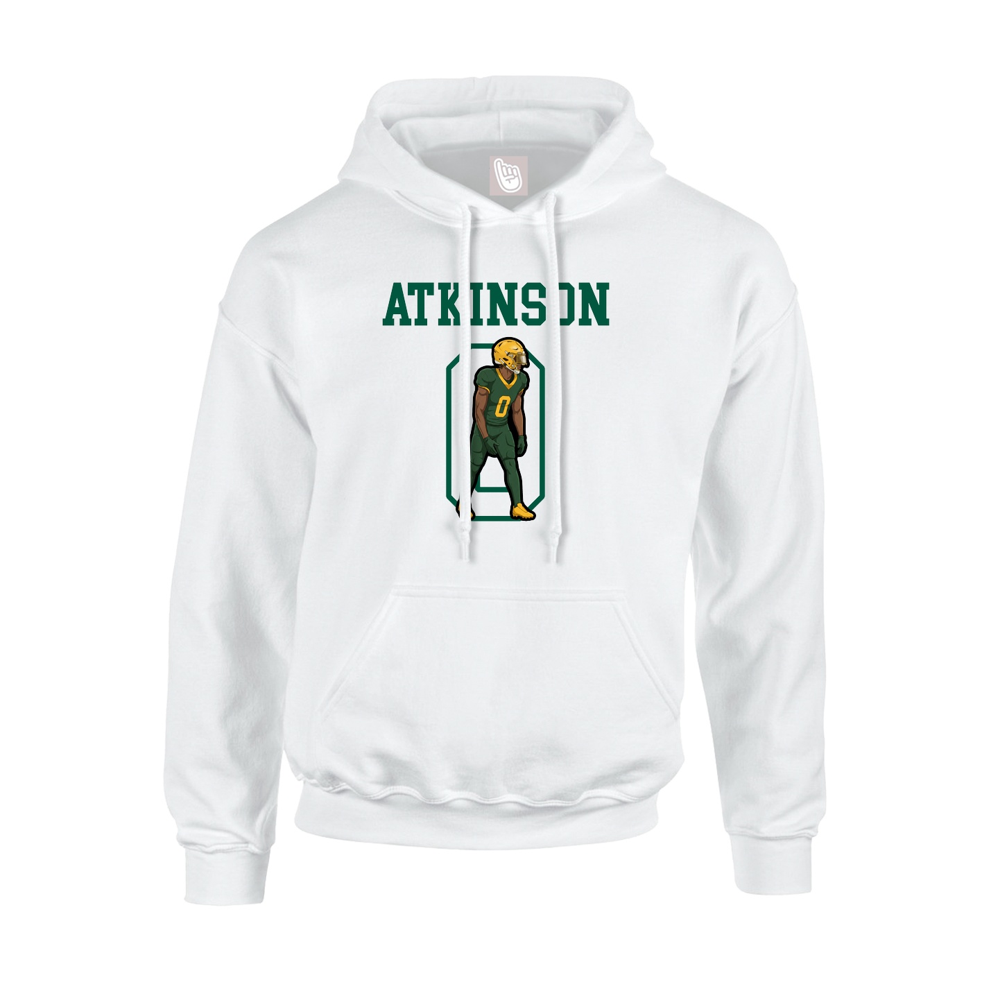 Youth Hoodie — Shirsey in White