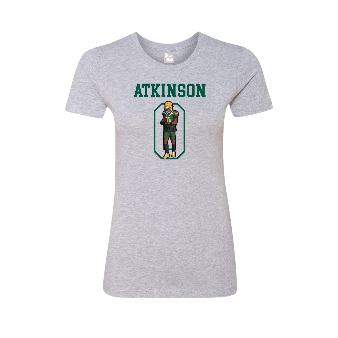 Fitted Women's Tee — Shirsey in Grey