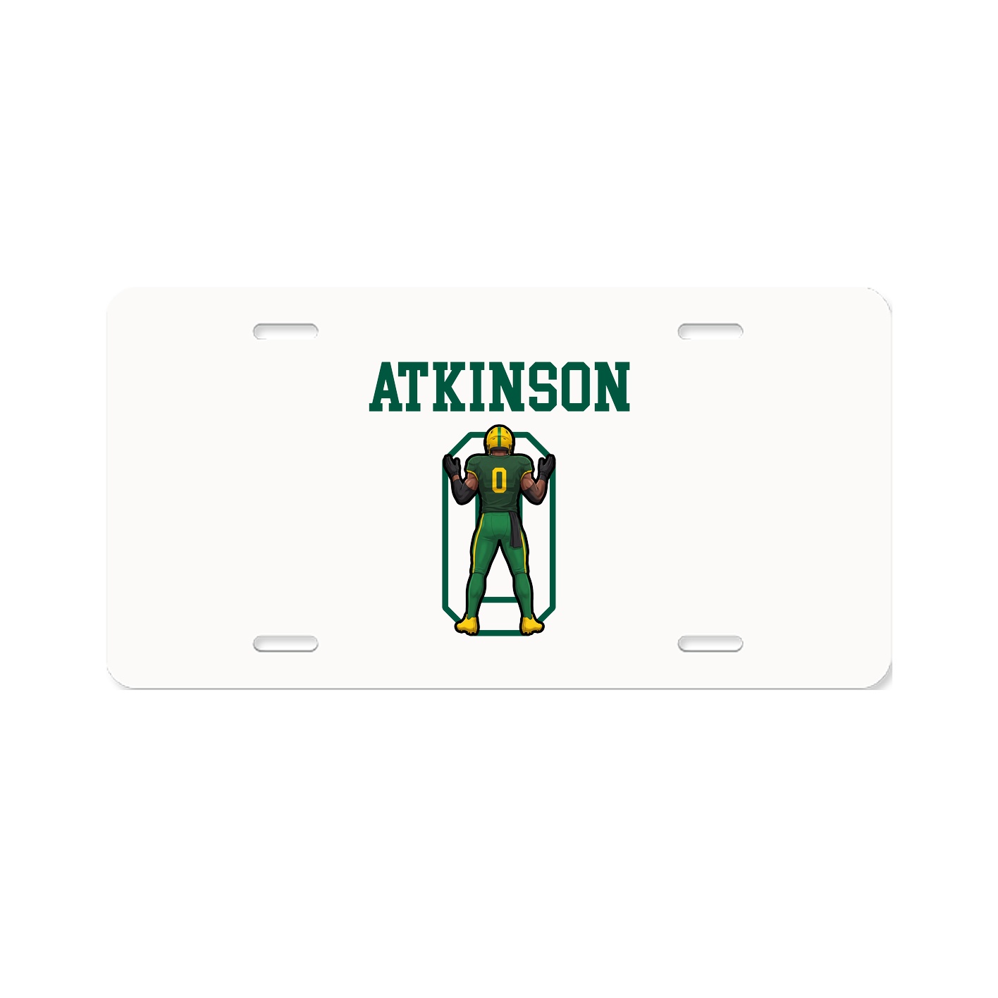 License Plate — Shirsey in Classic