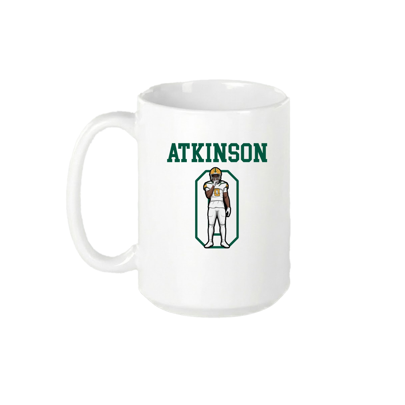 15oz Coffee Mug — Shirsey in White