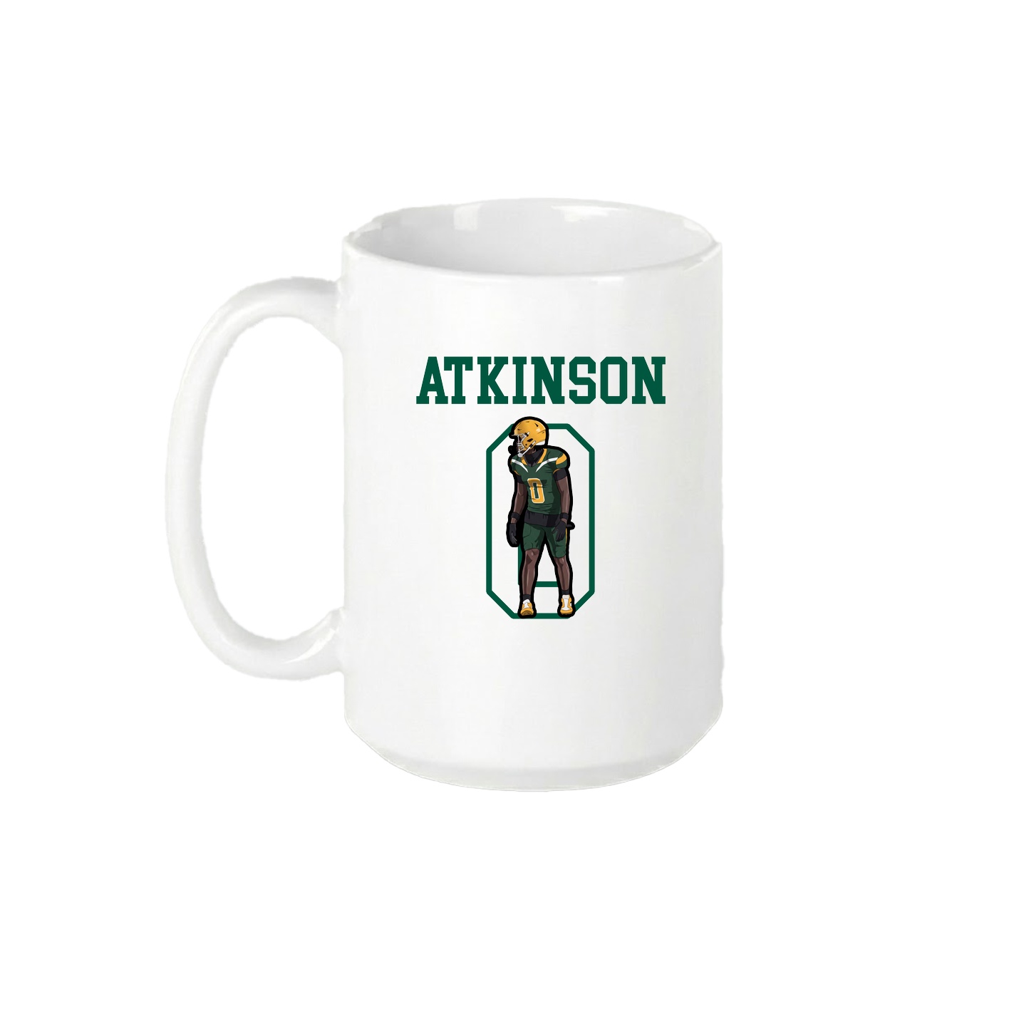 15oz Coffee Mug — Shirsey in White