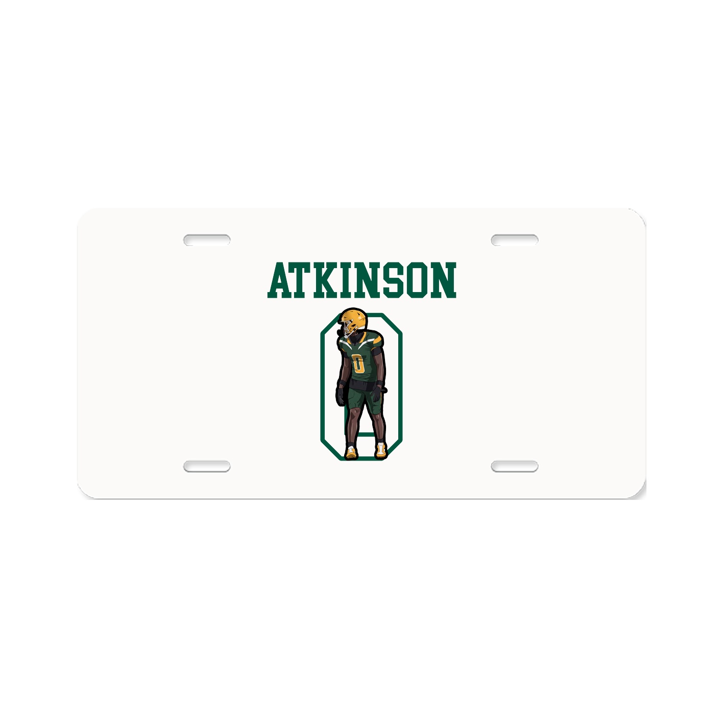 License Plate — Shirsey in Classic