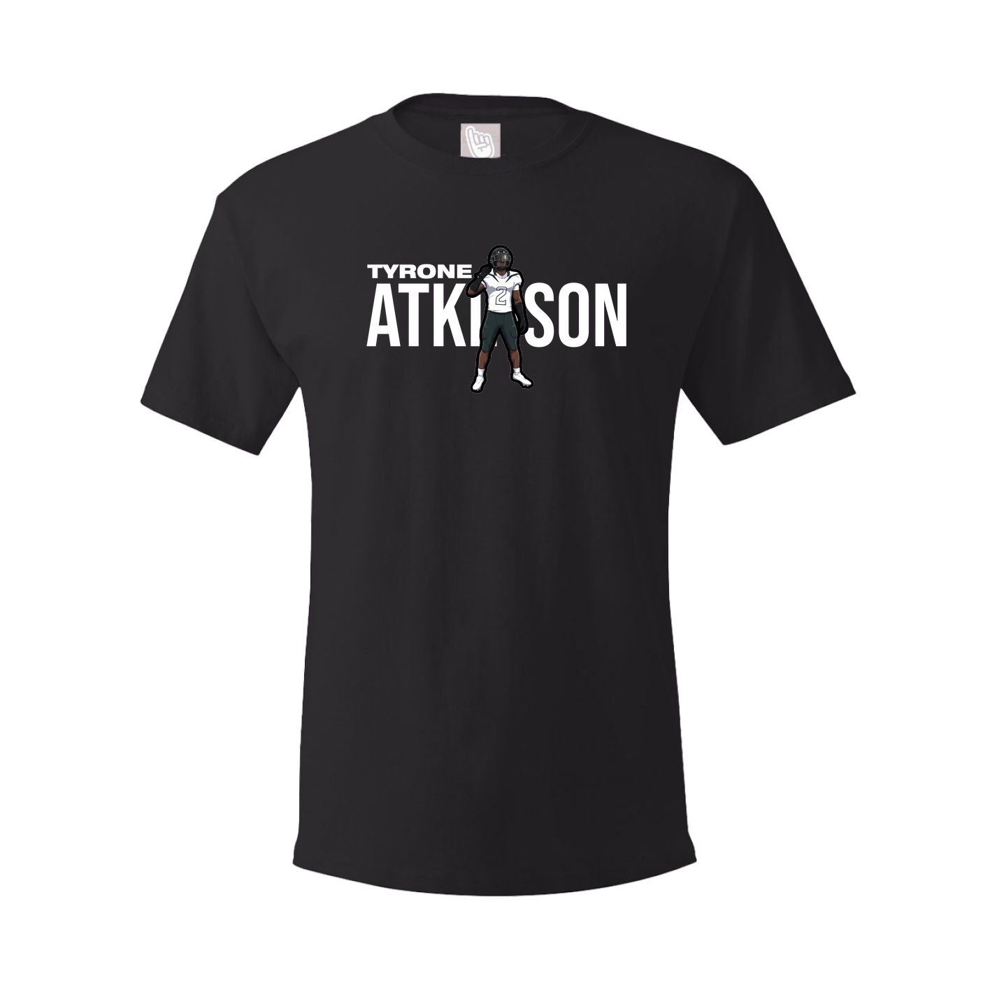 Youth Tee — Player Name in Black